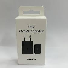 2 Pin 25W Samsung Type-C Black Power Adapter